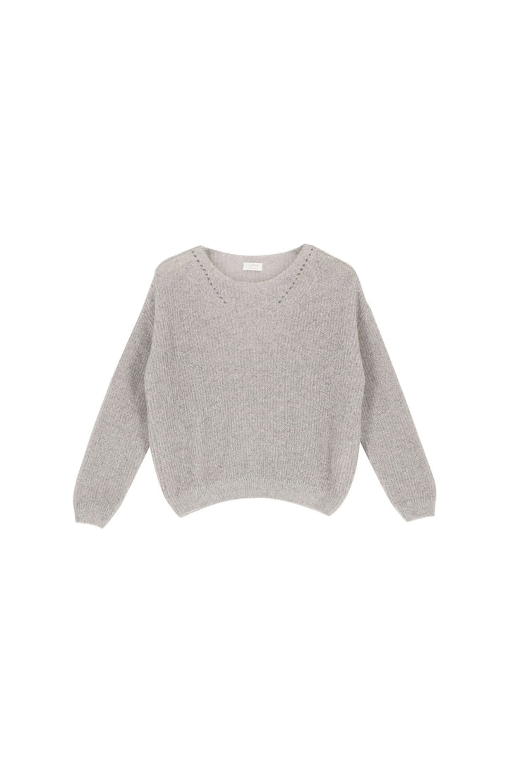 Colette Grey Pull Mohair