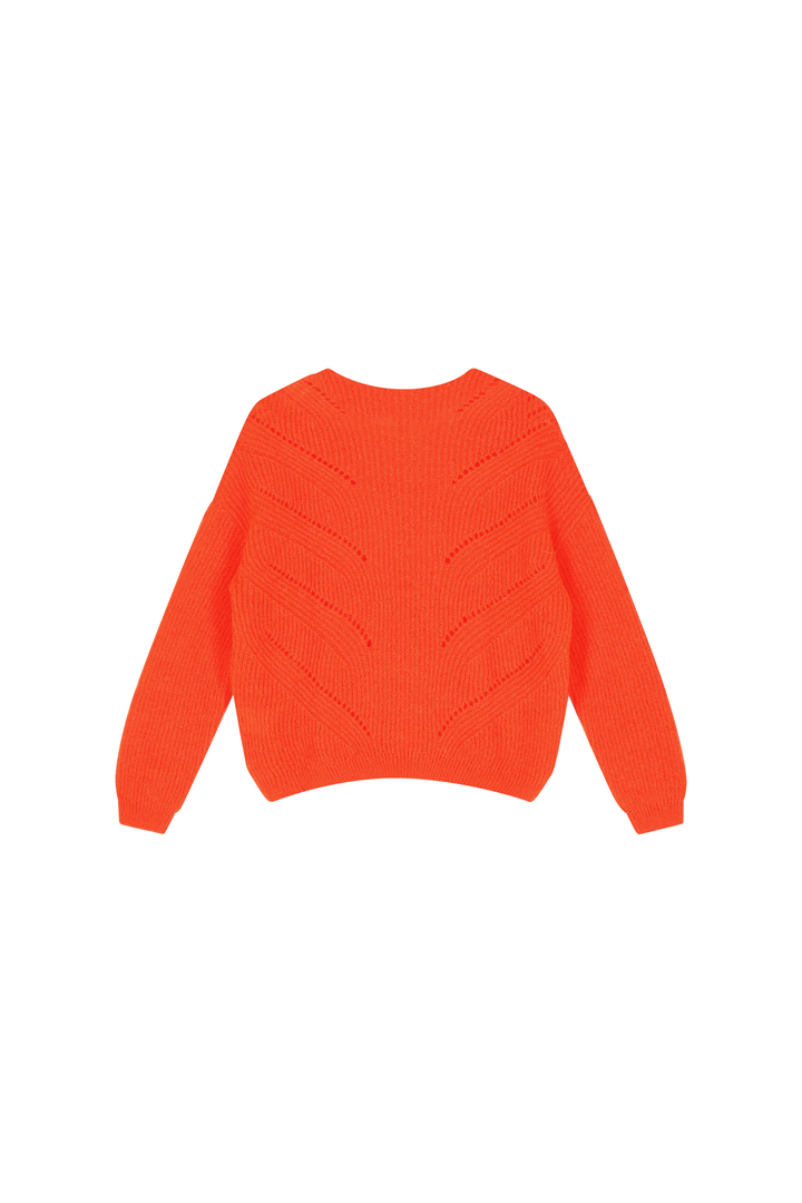 Pull Mohair Colette Orange Fluo