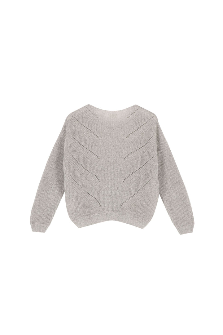 Colette Grey Pull Mohair