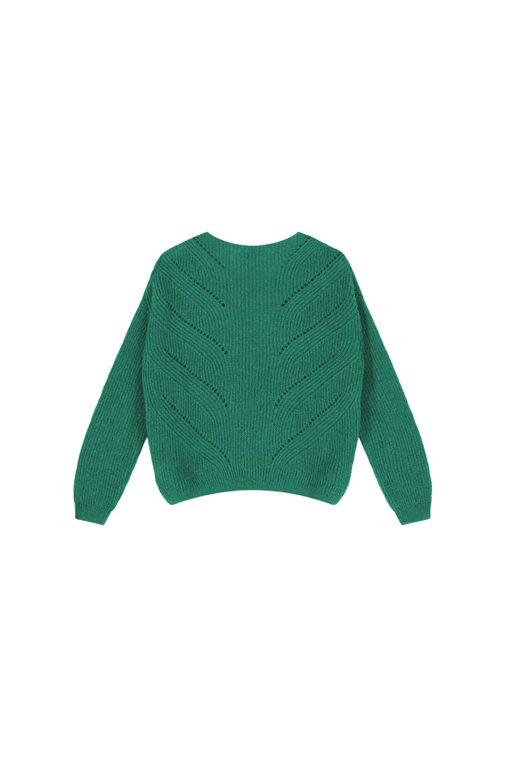 Colette Turtle Green Pull Mohair