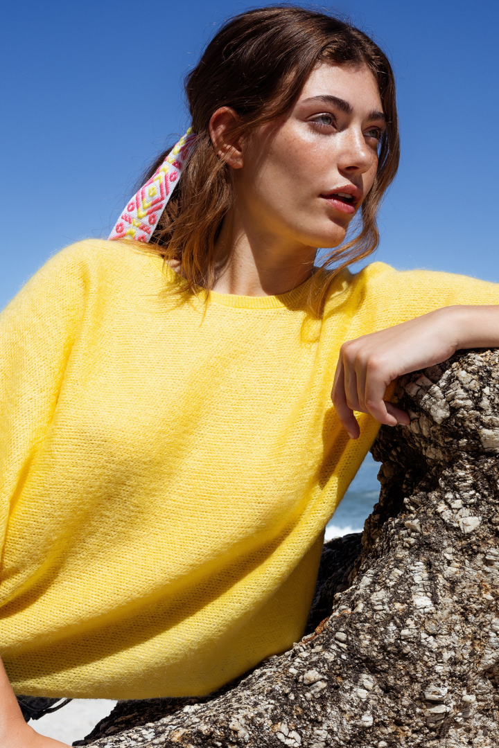 Leonie Yellow sun Sweatshirt