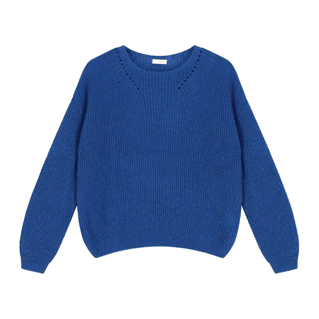 Colette Evening Blue Pull Mohair