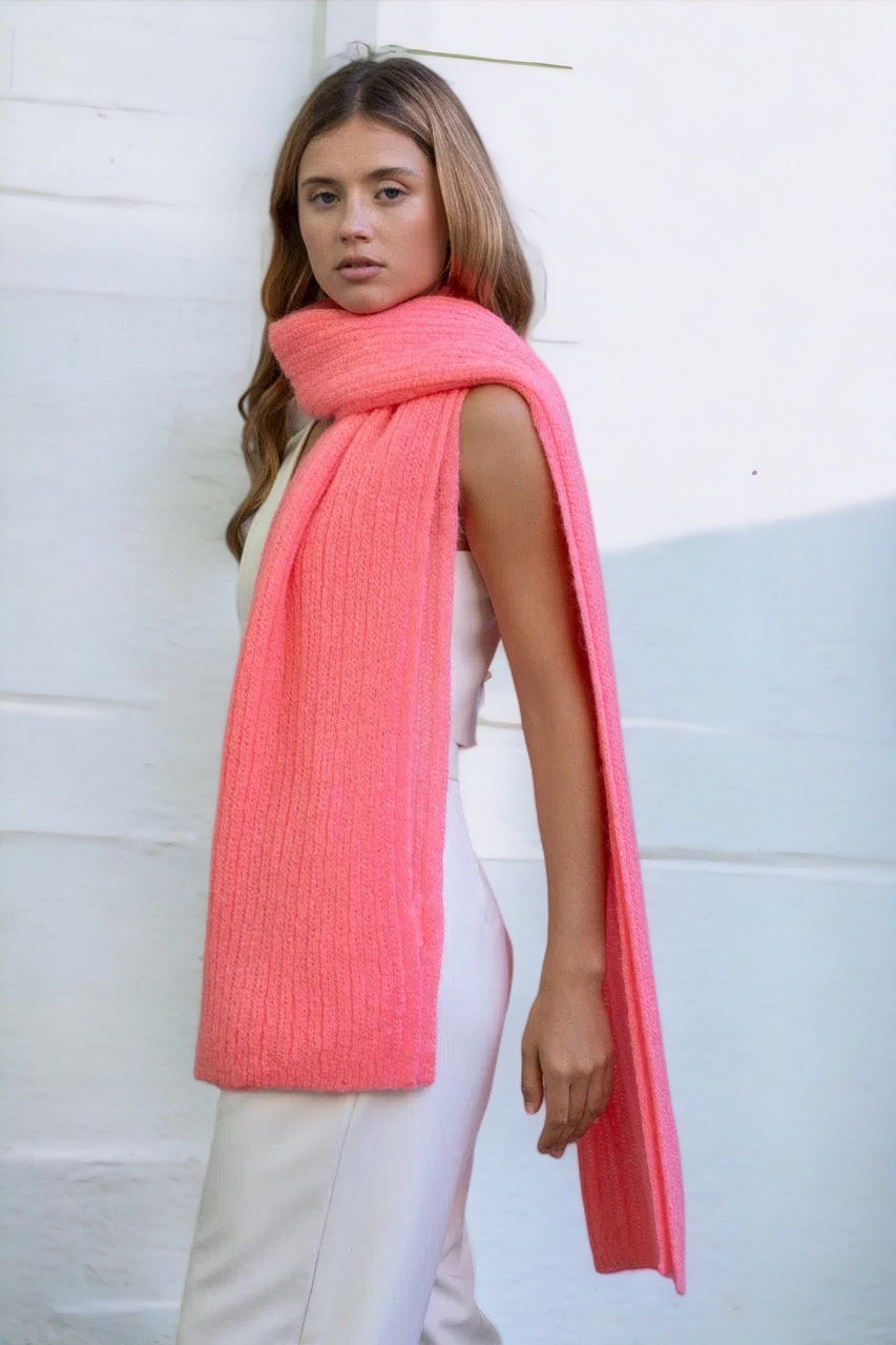 Charlotte Coral Scarf